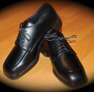 Lord West Matte Black Shoe